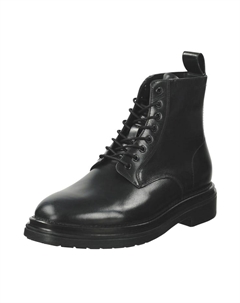 Обувь - ботинки на шнуровке boggar ботильоны из натуральной кожи с логотипом, черный Gant