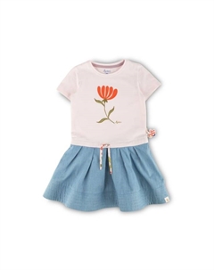 Счастливое платье божья коровка для детей, мультиколор Sigikid