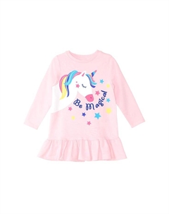 Волшебное платье единорога, розовый Denokids