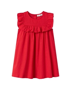 Платье фалиннен мини платье, красный Name it