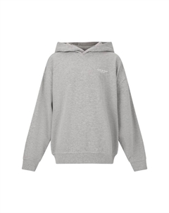 Свитер с капюшоном из льна с дышащими свойствами, серый Les' arcs