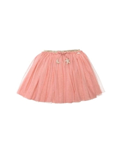 Юбка-Клеш «Панда» с бантом из тюля для детей, розовый Jette