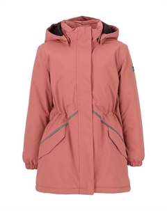 Парка Rosalina с надежной защитой от непогоды и светоотражателями, розовый Zigzag