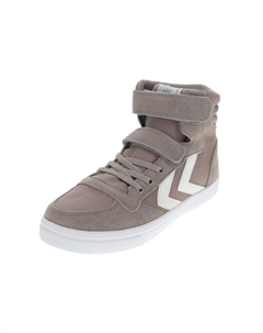 Кроссовки высокие тонкие stadil высокие jr, серый Hummel