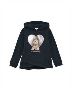 Толстовка с капюшоном для детей, синий S.oliver