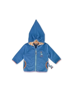 Флисовая куртка Wild Flamingo для младенцев и малышей, синий Sigikid