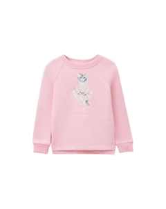 Свитшот балетный котенок, розовый Cat by manii'ta lacitta