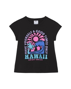 Футболка хлопковая детская, черный Champion