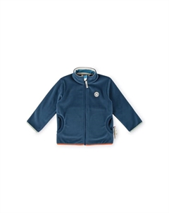 Детская флисовая куртка Happy Crocodile, синий Sigikid