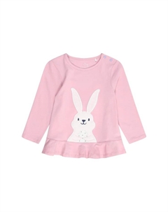 Рубашка с длинными рукавами и оборками для младенцев и малышей, серый Manguun