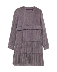 Платье с воланами и длинными рукавами для детей, мультиколор S.oliver