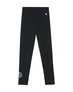Леггинсы из хлопка с эластичным поясом для детей, черный Champion