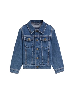 Джинсовая куртка с отложным воротником для детей, мультиколор Tom tailor