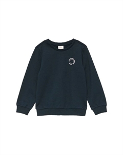 Детская толстовка с ребристыми манжетами, синий S.oliver