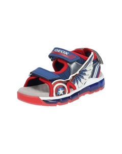 Сандалии из искусственной кожи/сетки, мультиколор Geox