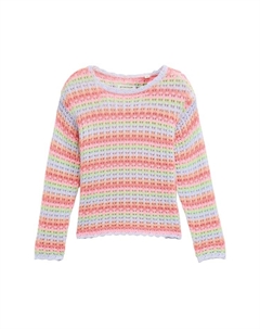 Структурированный вязаный свитер для детей, розовый Tom tailor