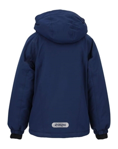 Лыжная куртка Olson с водонепроницаемыми и ветрозащитными свойствами, цвет 2034 poseidon Zigzag