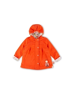 Флисовое пальто Happy Ladybug для детей, красный Sigikid