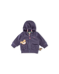 Забавная толстовка с собакой для малышей, синий Sigikid