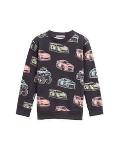 Детская толстовка с ребристыми манжетами, цвет 37796 colorful da Tom tailor