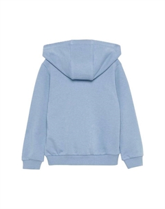 Детская толстовка с капюшоном с блестящим принтом, синий S.oliver