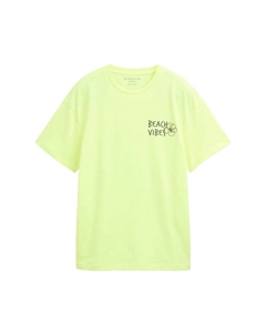 Футболка оверсайз для детей, зеленый Tom tailor