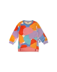 Толстовка с длинными рукавами дикий фламинго для детей, серый Sigikid