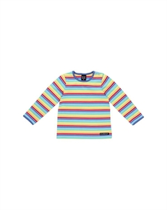 Полосатая рубашка с длинными рукавами, синий Villervalla