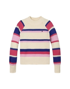 Вязаный свитер с вышивкой для детей, мультиколор Tommy hilfiger