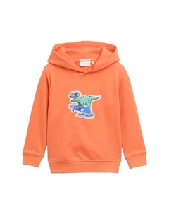 Толстовка с капюшоном и ребристыми манжетами для детей, цвет 37178 vibrant cor Tom tailor