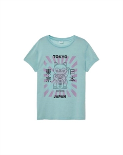 Футболка хлопковая детская, зеленый S.oliver