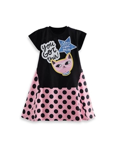 Платье «Классная кошечка», черный Denokids