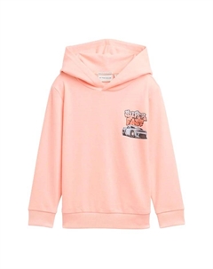 Толстовка с капюшоном и ребристыми манжетами для детей, цвет 37778 soft neon c Tom tailor