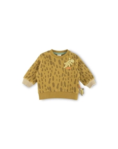 Толстовка «Добро пожаловать в джунгли» для младенцев и малышей, зеленый Sigikid