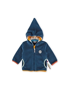 Куртка из крокодилового флиса Happy для младенцев и малышей, синий Sigikid