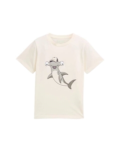 Футболка хлопковая детская, белый Tom tailor