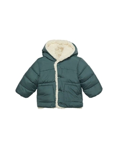 Стеганая куртка с застежкой-кнопкой и капюшоном для младенцев и детей ясельного возраста, мультиколор S.oliver