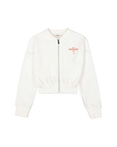 Детская толстовка с воротником-стойкой, белый Garcia