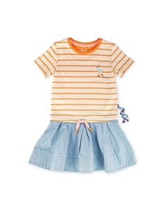 Платье «Дикий фламинго» для детей, мультиколор Sigikid