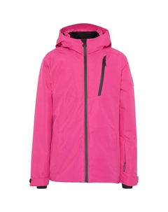 Лыжная куртка с логотипом на подоле сзади, фиолетовый Chiemsee