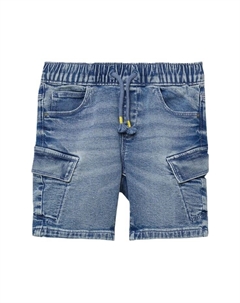 Джинсовые шорты-бермуды с завязками для детей, синий S.oliver