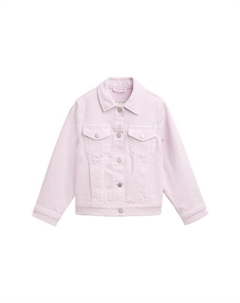 Джинсовая куртка с отложным воротником для детей, цвет 31662 charming la Tom tailor