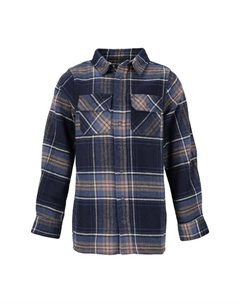 Футболка Marley для активного отдыха с классическим узором в клетку, синий Zigzag