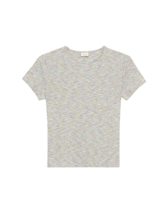 Футболка с ребристой структурой для детей, белый S.oliver