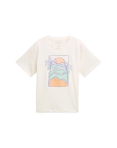 Футболка хлопковая детская, белый Tom tailor