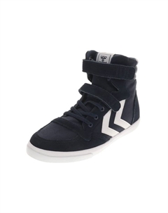 Кроссовки высокие тонкие stadil высокие jr, синий Hummel