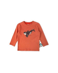 Рубашка с длинными рукавами полярная экспедиция для детей, красный Sigikid