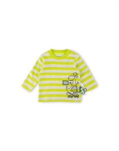 Рубашка с длинными рукавами спортивная для малышей с изображением динозавра, мультиколор Sigikid