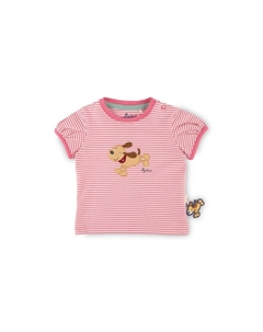 Футболка смешная собака для малышей, мультиколор Sigikid