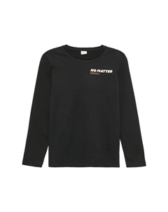 Детская хлопковая рубашка с длинными рукавами, мультиколор S.oliver